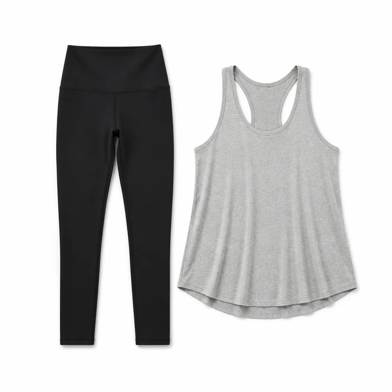 2-Piece Leggings & Tank Set — 2-Piece Sets