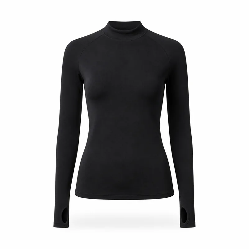 Long-Sleeve Thumbhole Yoga Top — Long-Sleeve Tops